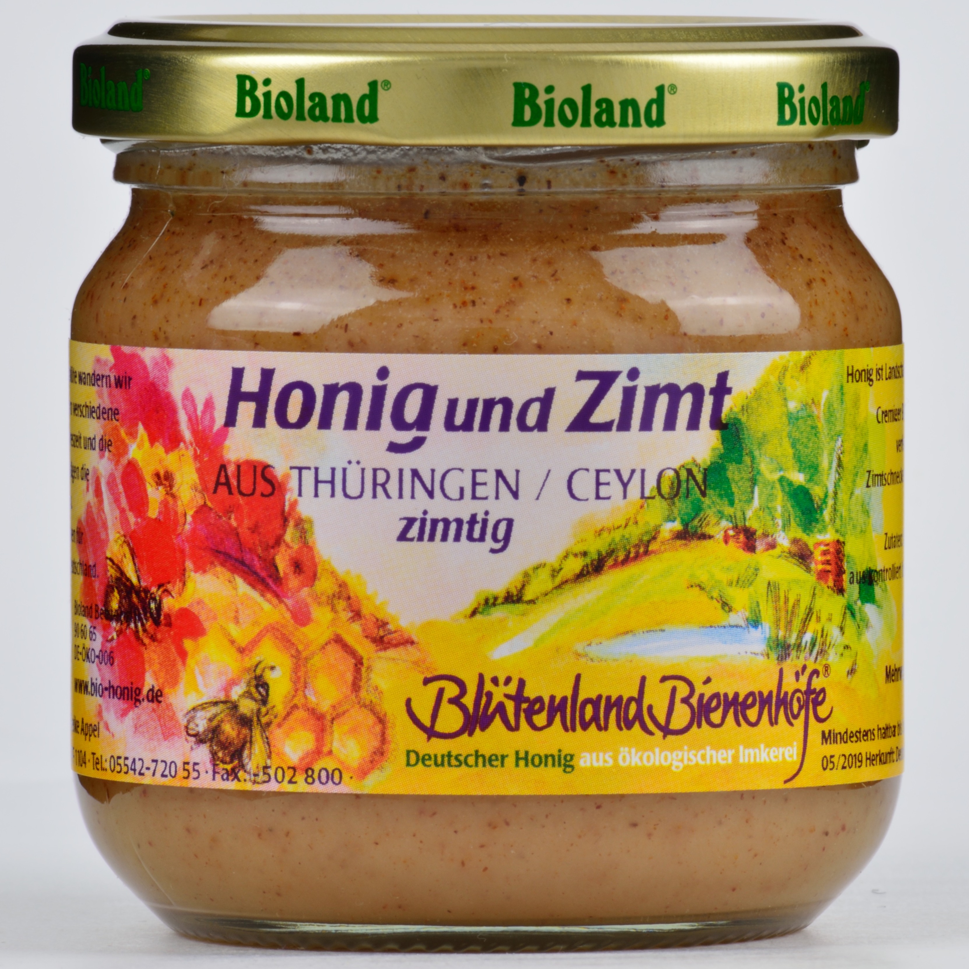 Honig &amp; Zimt aus Thüringen und Ceylon - Blütenland Bienenhöfe