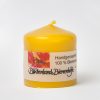 Bienenwachs Stumpenkerze ca. 45 x 50 mm