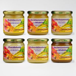 Grosses Set "Besondere seltene Honigsorten" 6x500 g