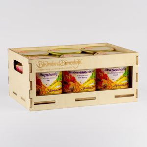Grosses Set "Milde Blütenhonigsorten" 6 x verschiedene Honigsorten